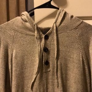 Banana republic buttoned hoodie